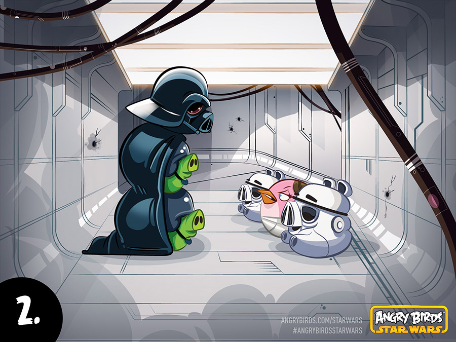 angry birds star wars edition