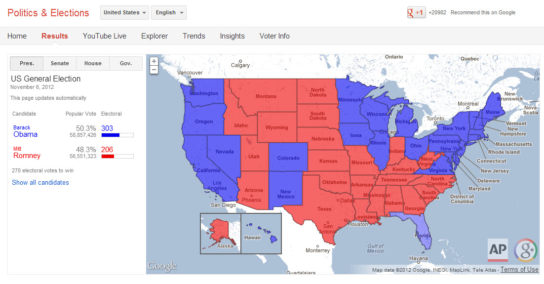 Google’s Voter Information Tool Helps Voters Decide