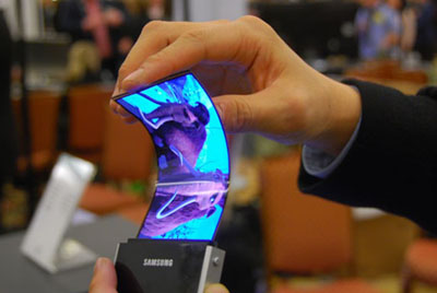 Samsung Working on Flexible Phone with Less Battery Use