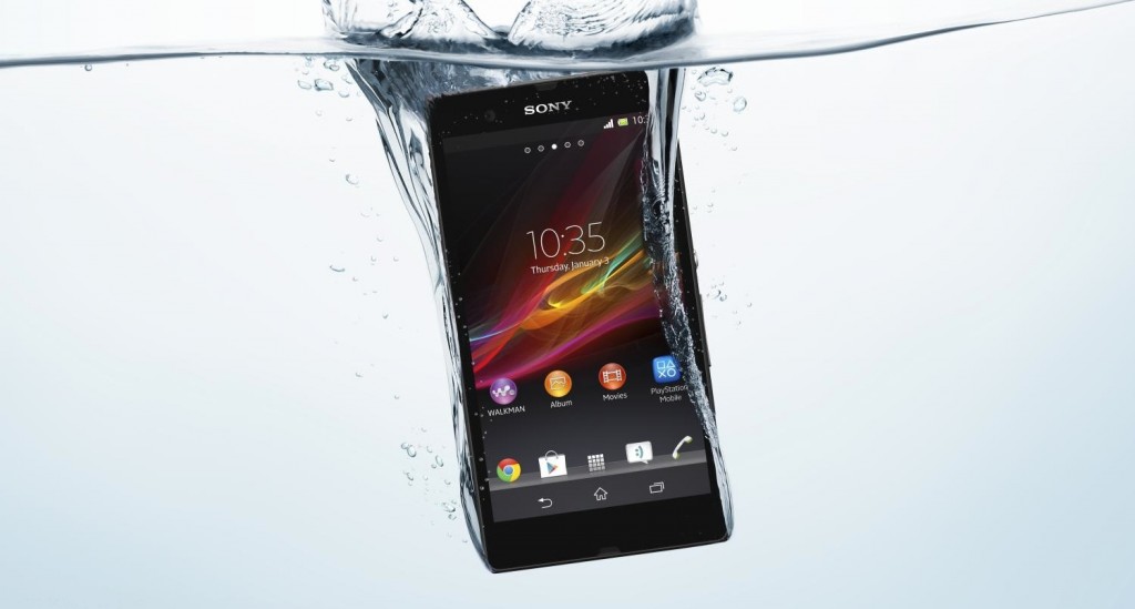Sony Xperia Z - the waterproof phone
