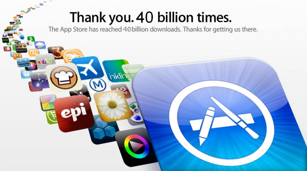 Apple's App Store Sails Past 40 Billion Downloads
