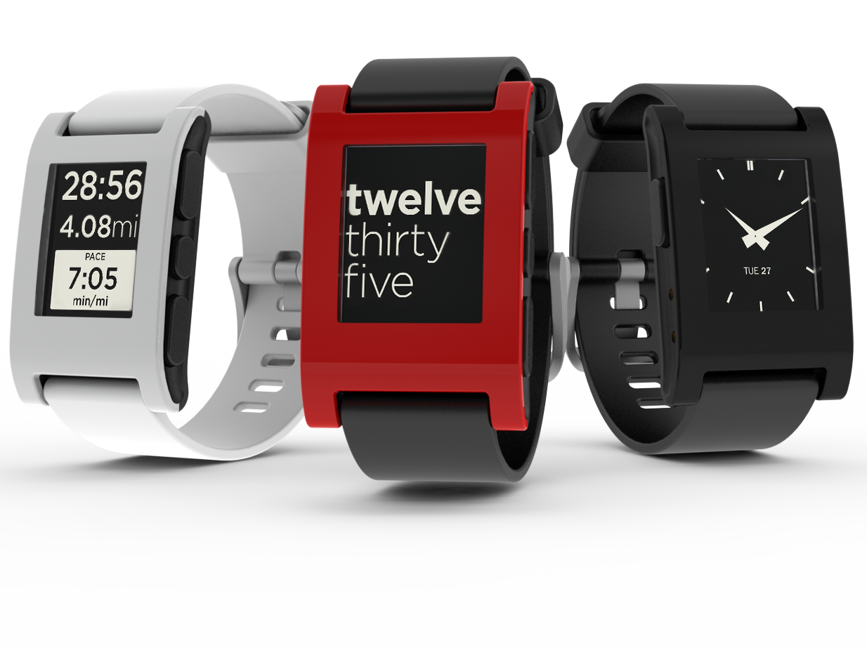The Pebble Kickstarter Watch Goes to CES