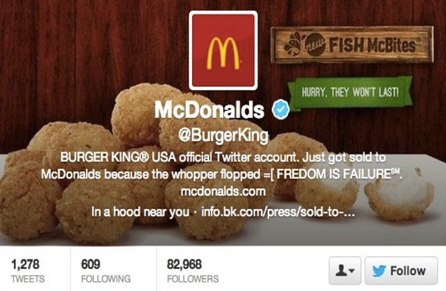 Twitter Urges Users to Protect Passwords after Burger King Hacking