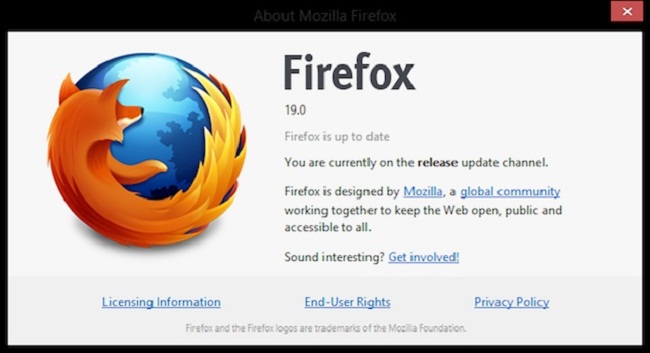 Firefox 19 Now Available