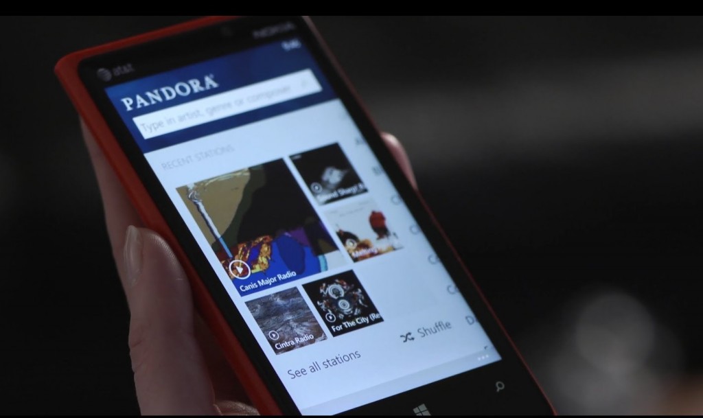 Pandora For Windows Phone 8 With No Ads!