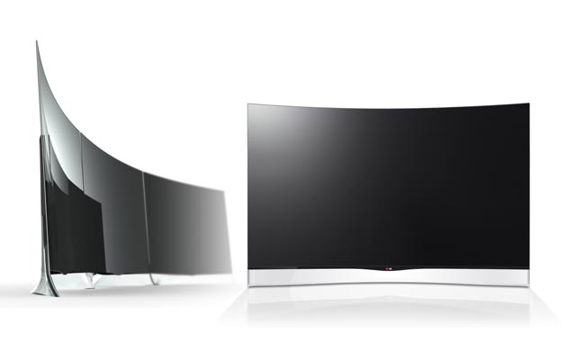 first curved OLED TV