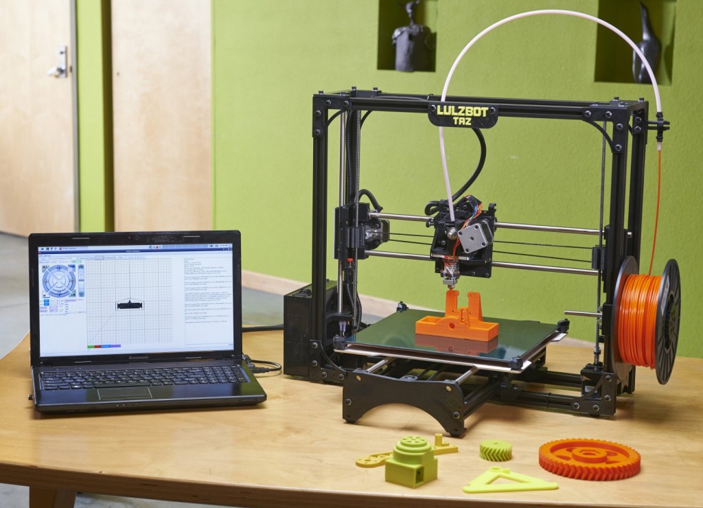 LulzBot TAZ 3D Printer Boasts Largest Build Area