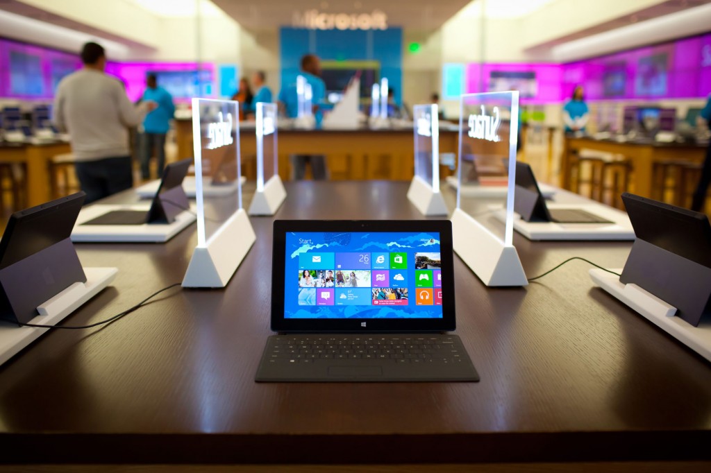 Sales of Windows 8 Boost Microsoft's Profits