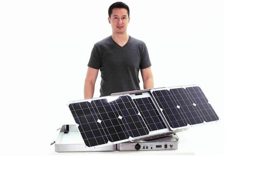 SunSocket Portable Solar Generator Can Track the Sun