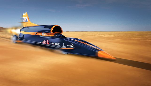 3D Printing to Help Break 1000mph Land Speed Record