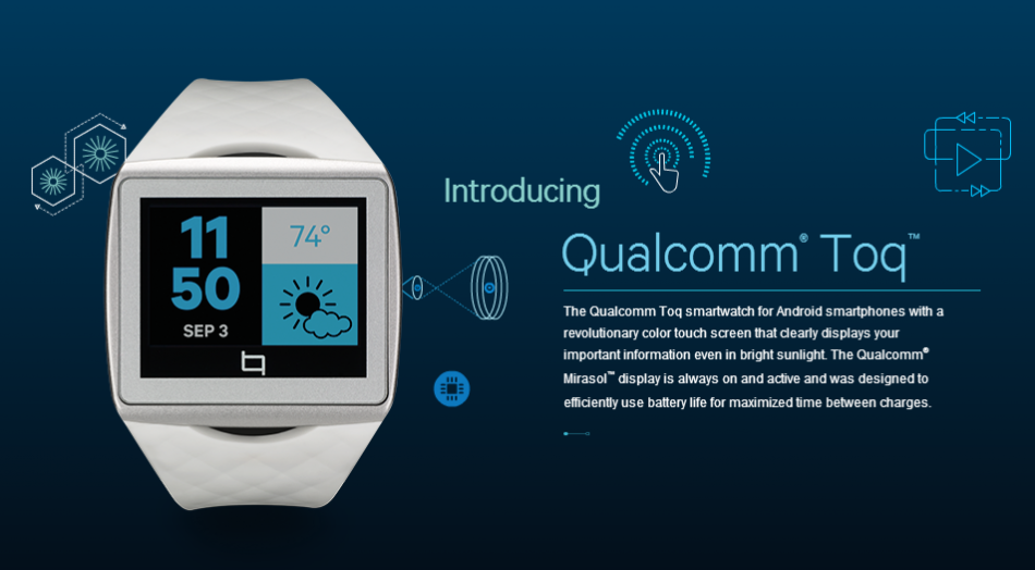Qualcomm Releases A Smartwatch