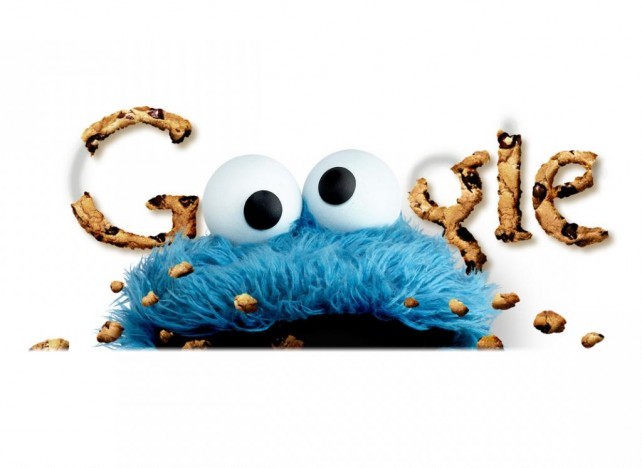 Google Cookies with Sesame Street Cookie Monster