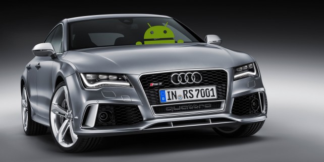 Audi Quattro with Android