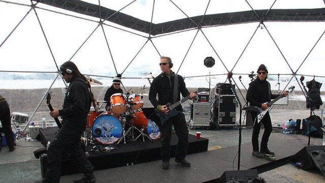 Metallica Goes Under The Dome In Antarctica